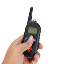 3 Modes Rechargeable Electronic Dog Stop Barking Trainer Training Collars LCD Display Waterproof Anti Barking Device 800m Remote Control Shock Virbration Tone