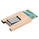IPRee Aluminum Alloy Card Holder Credit Card Case ID Card Box Metal Wallet Clip Business Travel