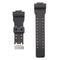 Replacement 16mm Rubber Black Watch Band for CASIO GA-100 G-Shock GA-120/300 With Buckle Repair Tool