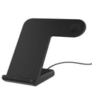 Bakeey 10W 7.5W 2 IN 1 Wireless Charger Quick Charging Dock Phone Holder For iPhone 11 XS MAX iWatch 3 4 S10 Note 10 5G+