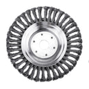 20cm Weed Trimmer Head Lawn Mower Sharpener 8 Inch Grass Weeder Lawnmower Steel Brush Head