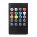 DC5-24V Mini Wireless Music Controller with 20Keys Remote Control for RGB RGBW LED Strip Light