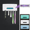 USB Plug-in Wall Toothbrush Sterilizer UV Sterilizer Toothbrush Holder