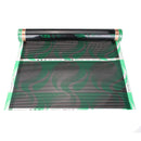 50cm 0.5M/1M/2M/3M 220V Far Infrared Floor Heating Film Crystal Carbon Fiber Vinyl Film Underfloor Heating
