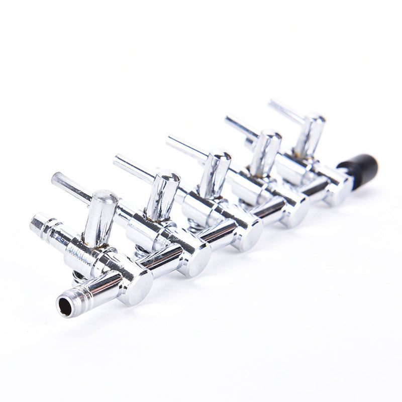Aquarium Stainless Steel Fish Tank Oxygen Pump Valve Splitter Air Flow Control
