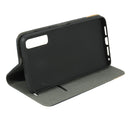 Bakeey Flip Shockproof Canvas Holster PU Leather Protective Case For Elephone U2