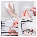 Bathroom Shelf Perforation-Free Wall-Mounted Kitchen Shelf Toilet Shelf Wall Corner Shelf Rack