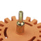 20/25mm Removal Eraser Wheel Power Drill Arbor Adapter 4 inch Rubber Pinstripe