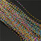 ZANLURE 150PCS 18Colors Lure Tying Making With Crystal Flash Fly Tying Material