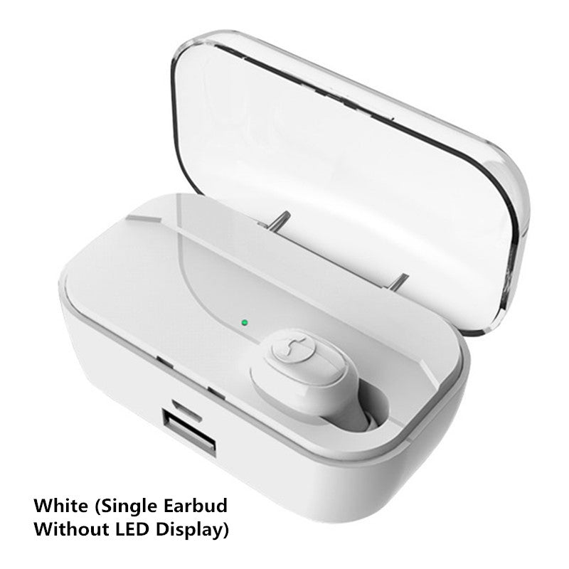 G6S Dual bluetooth 5.0 TWS Earphone LED Digital Display IPX7 Deep Waterproof Binaural Call Headset With 3500mAh Power Bank