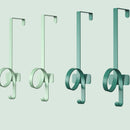 BIBI 2Pcs Door Back Hooks Nordic Style Multifunction Storage Hanger Bathroom Kitchen Organizer Home Clothes Towel Rack Holder from Xiaomi Youpin