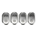 Chrome Brushed Rocker Switch Cover For Harley Electra Glide FLHTCU 1996-2013
