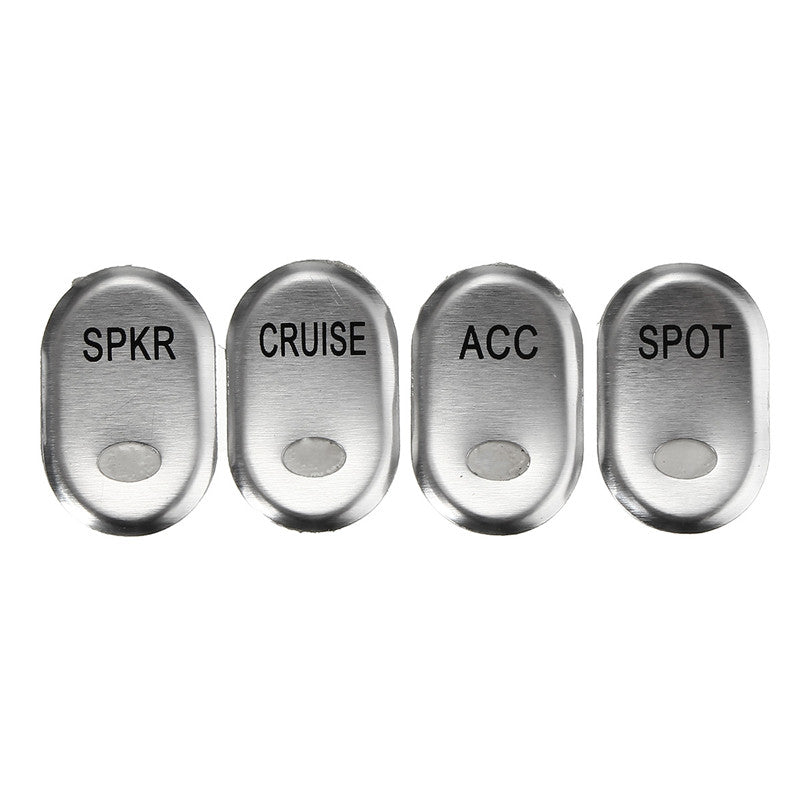 Chrome Brushed Rocker Switch Cover For Harley Electra Glide FLHTCU 1996-2013