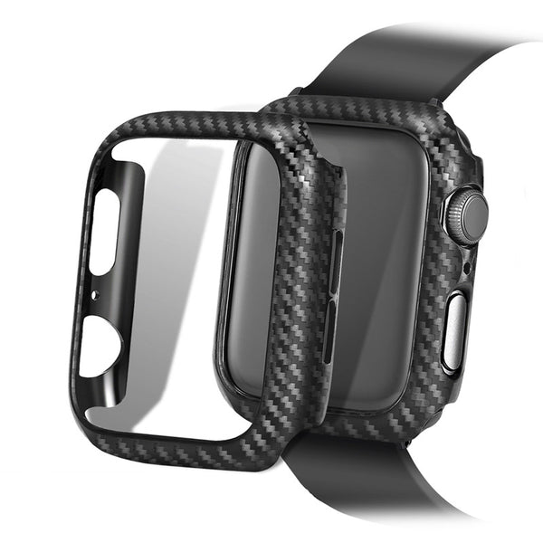 Bakeey Carbon Fiber Watch Bumper Watch Cover For Apple Watch Series 1/2/3/4