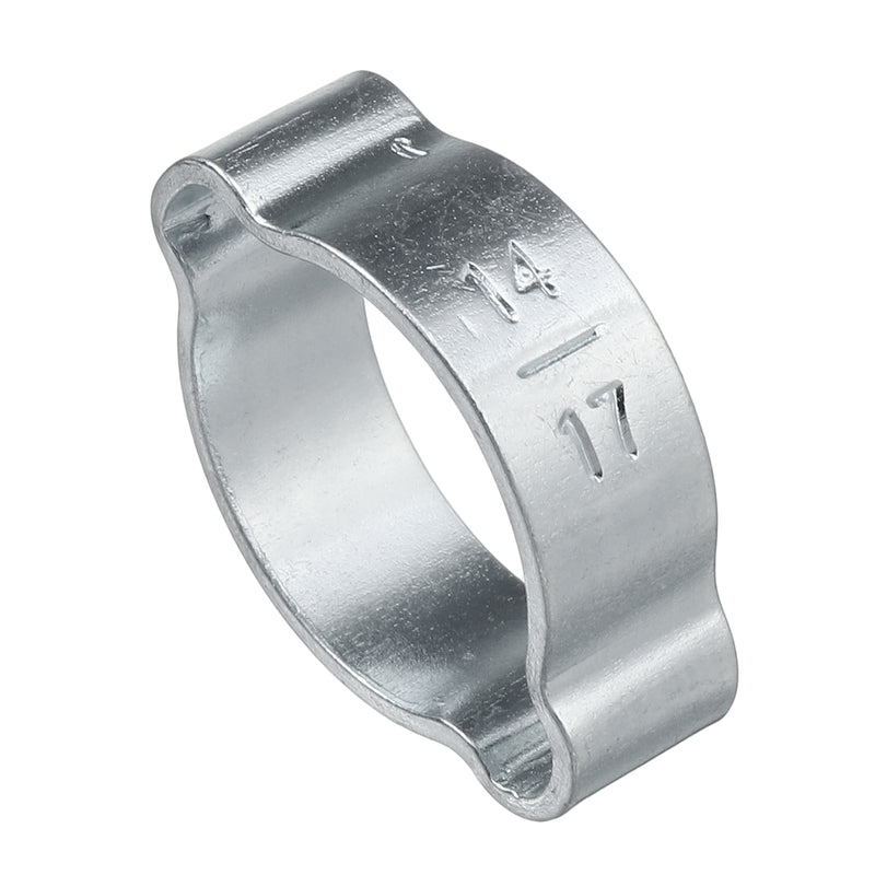 80Pcs 5-20mm Double Ear O Hydraulic Hose Fuel Clamp Sealing Pressure Consistency