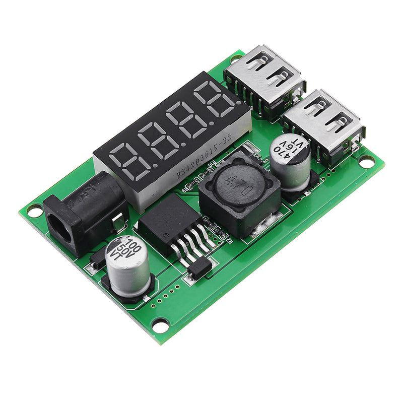 DC 12V/24V/36V To DC 5V 3A Step Down Module DC-DC Vehicle Fast Charging  With Solar Power Regulator