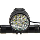 XANES ML02 4500LM 9T6 Super Bright Mountain Bike Light IP65 Waterproof Intelligent Circuit Control