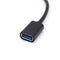 Bakeey USB 3.0 90 Degree Angle High Speed Portable Extension Data Cable For Home Office Business-Left