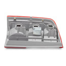 Car Rear Tail Light Cover Brake Lamp Shell Right Side Red for Nissan Patrol GU Series 2 2001-2004