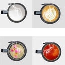 VH Wireless Charging Electric Cup Japanese Style Mugs Ceramics Coffee Mug With Saucer