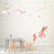 Pink Horse Cloudy Sky Wall Stickers Romantic Lovely Diy Sticker Moon Star Wall Sticker