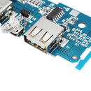 3pcs 3.7V To 5V 1A 2A Boost Module DIY Power Bank Mainboard Built In 18650 Lithium Battery