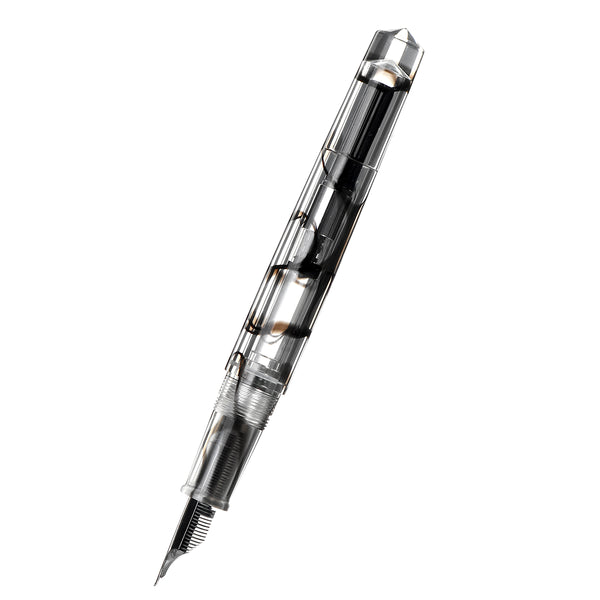 Penbbs 491 Resin Fountain Pen Fine Nib 0.5mm Ink Pen Student Practice Calligraphy Business Office Writing Signing Pen