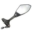 Carbon LED Intergrated Turn Signal Mirror For Yamaha FZR YZF R1 R6 Honda/Suzuki