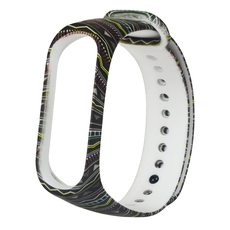Bakeey Painted Pattern Replacement Silicone Watch Band Strap for Xiaomi Band 4&3 Smart Watch Band