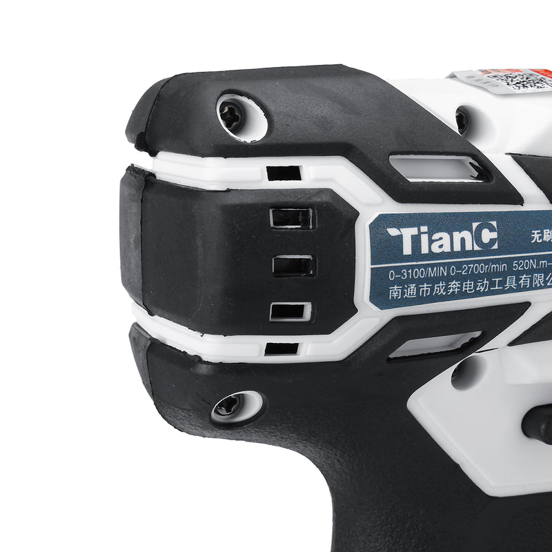 3 In 1 88V 10000mAH Power Drills Electric Screwdriver Brushless Electric Wrench 240-520NM Adjustable Stepless Speed Regulation