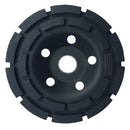 5 Inch Black/Dark Golden Diamond Grinding Wheel 125mm Concrete Grinding Cup Wheel Disc