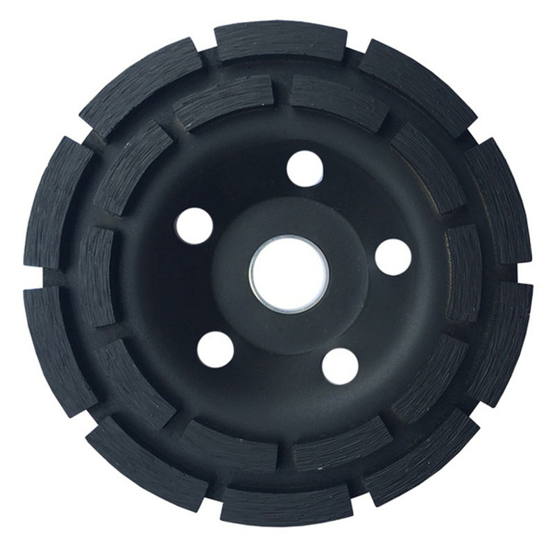 5 Inch Black/Dark Golden Diamond Grinding Wheel 125mm Concrete Grinding Cup Wheel Disc