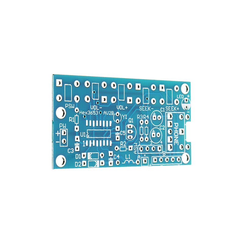DC 1.8V To 3.6V DIY 76MHz To 108MHz Wireless Stereo PCB FM Radio Module Learning Kits