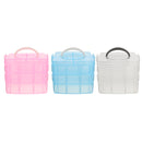 Clear Storage Box Case Plastic Container Organizer for Jewelry Bead