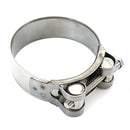 Universal 36mm 48mm  60mm Genuine Stainless Steel Band Exhaust Clamp Kit Fit Motorcycle Muffler Sile