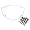 Front Headlight Guard Clear Cover Lens Protector For BMW R1200GS ADV WC 13-17