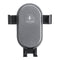 15W Qi Wireless Charger Fast Charging Gravity Linkage Air Vent Car Phone Holder For 4.0-6.5 Inch Smart Phone