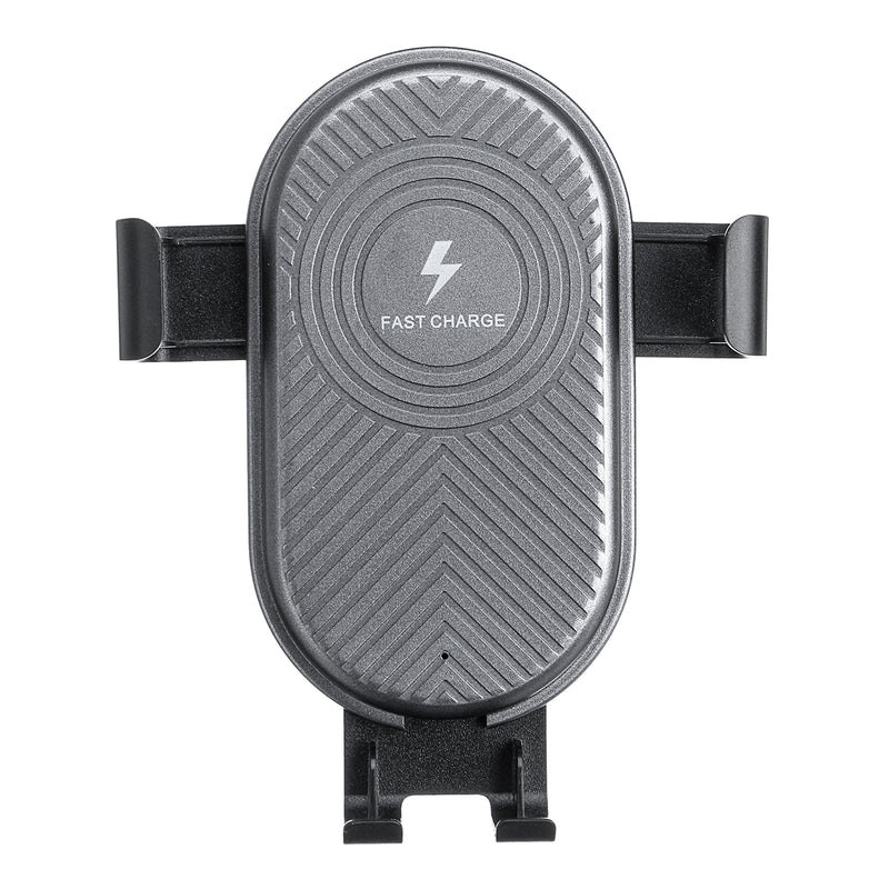 15W Qi Wireless Charger Fast Charging Gravity Linkage Air Vent Car Phone Holder For 4.0-6.5 Inch Smart Phone