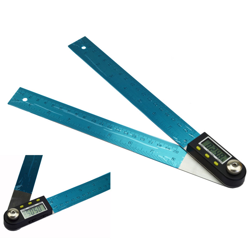 200/300/500MM 12 Inch Digital Angle Ruler Finder Meter Protractor Inclinometer Goniometer Electronic Angle Gauge