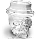 KCASA 3D Skull Ice Cube Tray Halloween Ice Mold Cocktiail Silicone Ice-cream Mold Maker Set Of 3