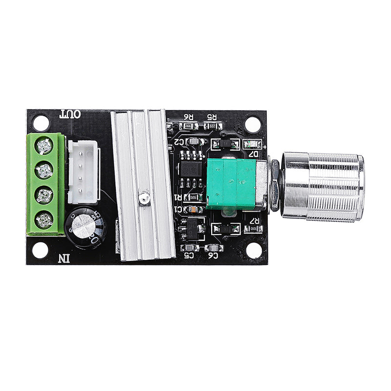 DC 6V/12V/24V/28V 3A 80W PWM Motor Speed Controller Regulator Adjustable Reversible Motor Driver Swi