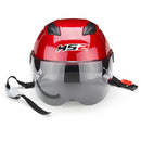 Universal Half Open Face Motorcycle Helmet Anti-UV Protect Eyes Sun Visor Goggle