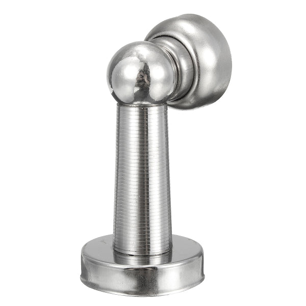 Silver Stainless Steel Magnetic Catch Door Stopper with Parts Accessories