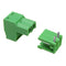 5pcs 5.08mm Pitch 2Pin Plug in Screw PCB Dupont Cable Terminal Block Connector Right Angle