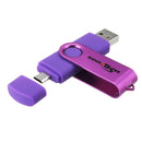 Bestrunner 2 In 1 Type-C USB 2.0 16GB OTG Flash Drive U Disk 360 Degree Rotation for Type-C Smart Phone Tablet Laptop