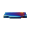 Drillpro 10pcs HRC45 Blue Nano MGMN300-M 3mm Carbide Insert for MGEHR/MGIVR Turning Tool Holder
