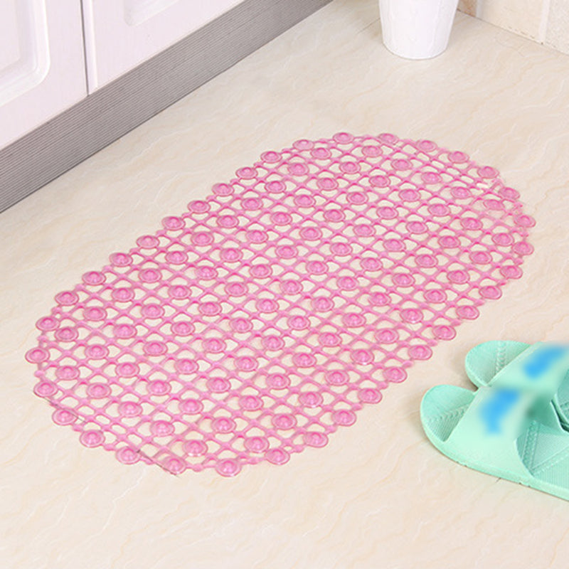 PVC Anti Skid Suction Cup Grip Shower Bath Tub Mat Rug Home Bathroom Carpet Nonslip