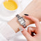 SKMEI 1407 Fashion Women Watch Light Luxury 3ATM Waterproof Stainless Strap Quartz Watch