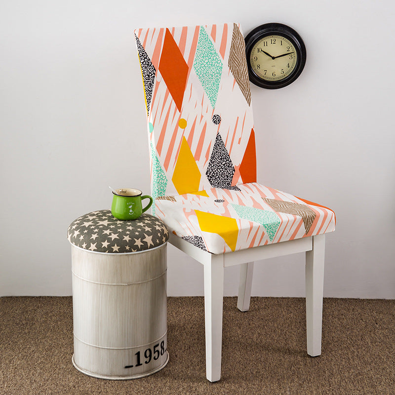 KCASA KC Elegant Flower Landscape Elastic Stretch Chair Covers Dining Room Home Wedding