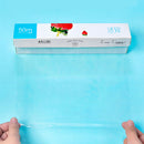 JIEZHI Kitchen PE Cling Film 2 Roll / Set Automatic Cutting Fresh Bag Plastic Wrap